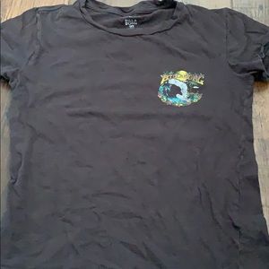 Black billabong tee shirt